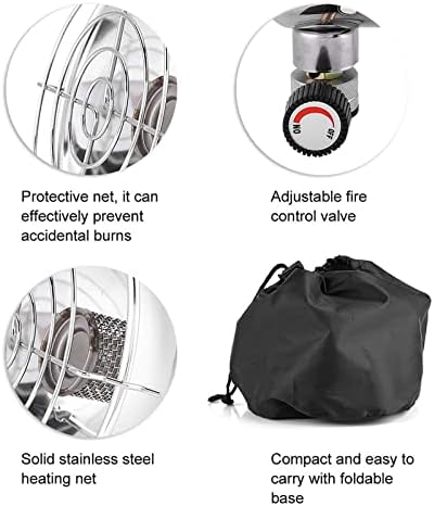 FAMYNGL Natural Gas Heater for Camping Tents