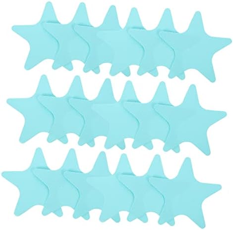 TINEASUR 20pcs Non-Slip Pentagram Bath Decals