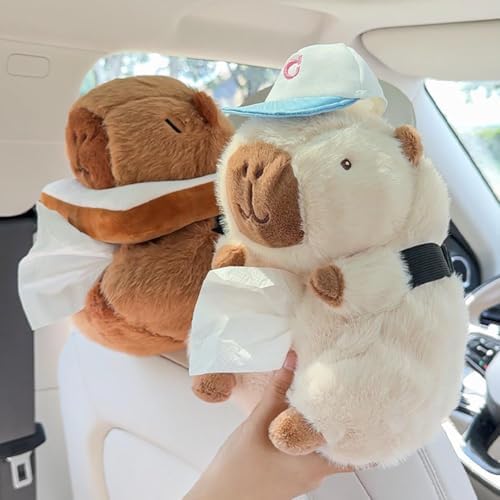 Ohsail Capybara Plush Tissue Box Holder 1