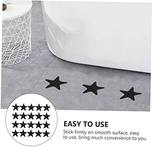Unomor 40Pcs Non-Slip Bath Stickers for Stairs and Bathtubs