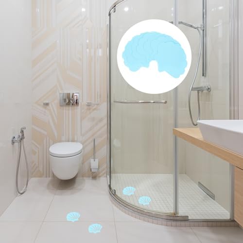 Zerodeko Non-Slip Bathtub Stickers with Shell Design