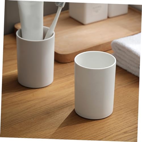 2pcs Reusable Unbreakable Toothbrush Cup Set for Camping Travel