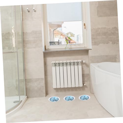 FOYTOKI 1Set Leaf Non-Slip Bathtub Stickers