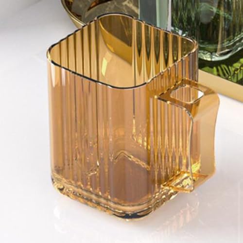 2-In-1 Toothbrush Holder and Mouthwash Cup for Bathroom