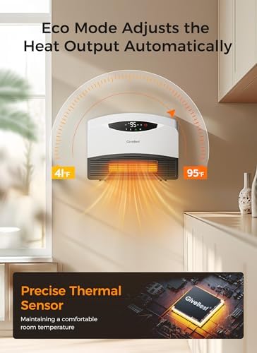 GiveBest Electric Wall Heater with WiFi and Remote Control
