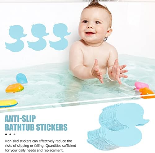 Cabilock 120pcs Non-Skid Bathtub Stickers Cartoon 1