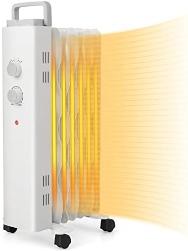 Tangkula 1500W Oil Filled Heater with 3 Modes and Thermostat 1