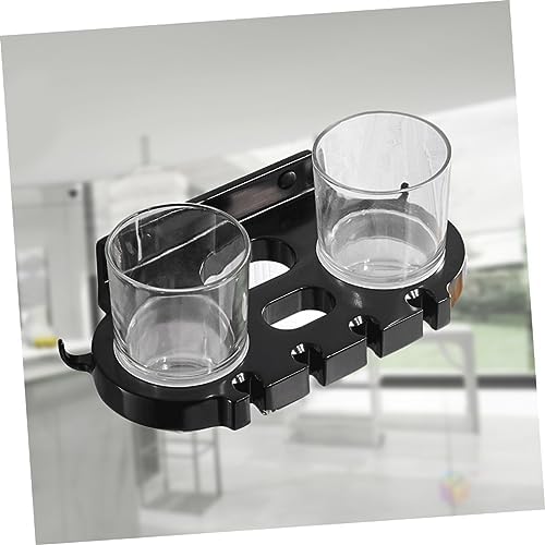 ABOOFAN Punch Toothbrush Holder with Hooks