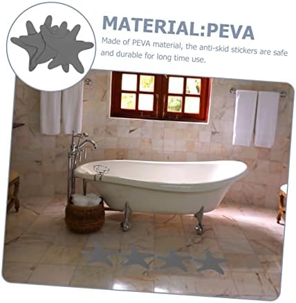 Cabilock Set of 25 Non-Slip Bathtub Stickers with Cartoon Stars Design