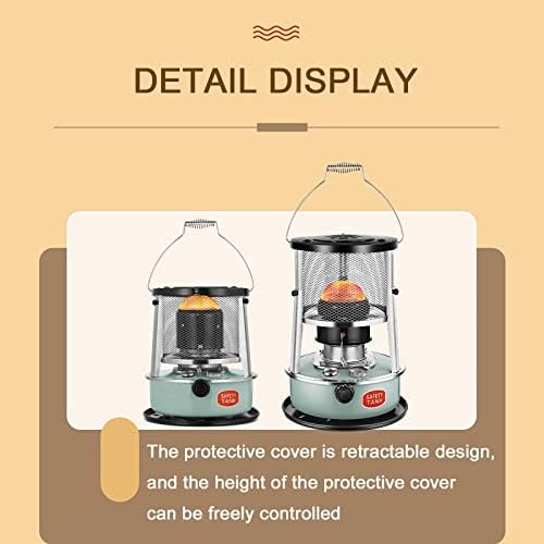 Xback CXLL Efficient Kerosene Heater with 6 Wicks and Gloves