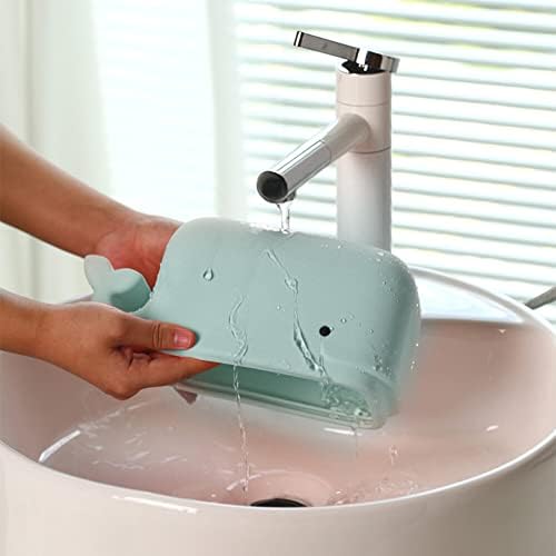 EUBUY Silicone Whale Tissue Box Cover with Phone Holder 1