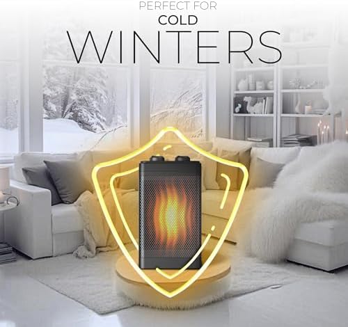 ZENTREN Bladeless Fan Heater with PTC Ceramic Technology