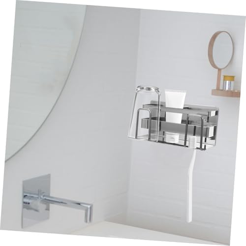 Stainless Steel Wall Mounted Toothbrush Holder