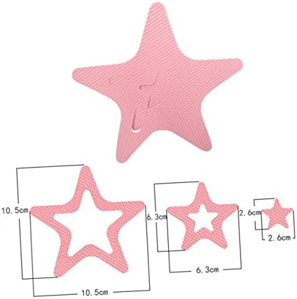 12Pcs Skid-Proof Star Decals for Bathtub and Stairs