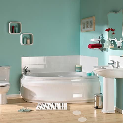 HAKIDZEL 1Set Non-Slip Bathroom Floor Stickers Transparent Peva Anti-Slip Decals