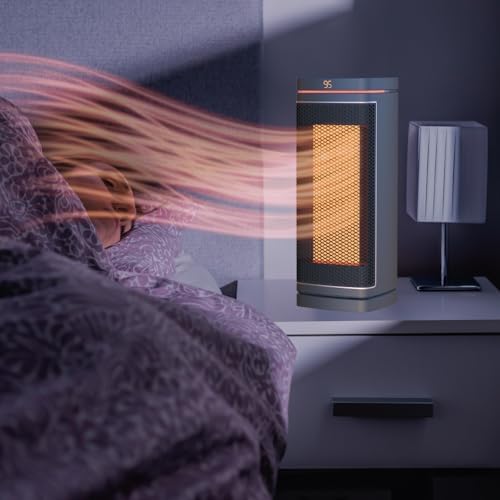 Ontel Handy Heater Copper Core Tower 1500W Electric Space Heater