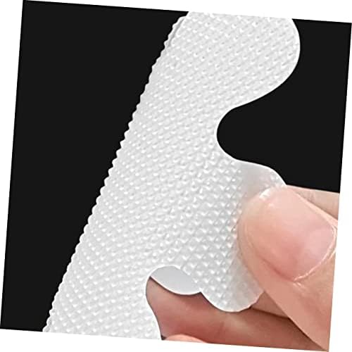 VOSAREA 12Pcs Flower Design Non-Slip Stickers for Bathrooms and Kitchens