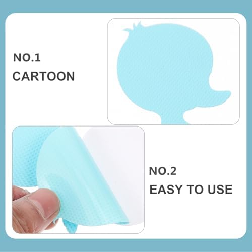 24Pcs Duck Shaped Non Slip Bathtub Stickers