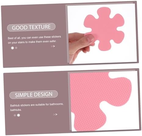 Hemobllo 20Pcs Non-Slip Bathroom Stickers for Safety
