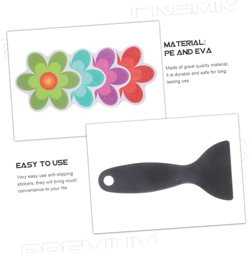 BESPORTBLE 4pcs Bathroom Non-Slip Flower Stickers 1