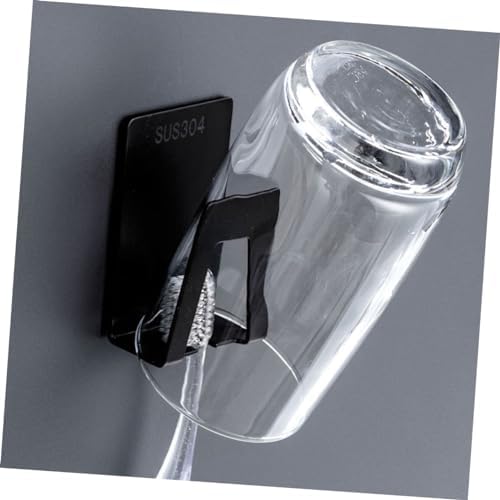 ABOOFAN Wall Mounted Toothbrush Holder with Suction Cup