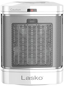 Lasko Small Ceramic Space Heater for Bathroom and Home Use