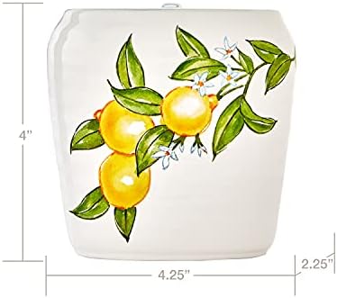 Vern Yip by SKL Home Citrus Grove Toothbrush Holder White 1