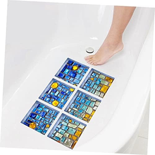 Beatifufu PVC Non-Slip Bathtub Wall Decal Set