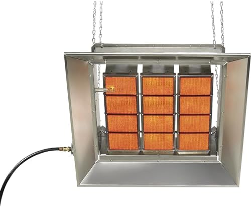 SunStar Infrared Ceramic Heater Natural Gas 120000 BTU