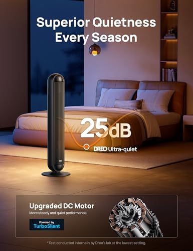 Dreo 42 Heater Fan with Remote and Thermostat