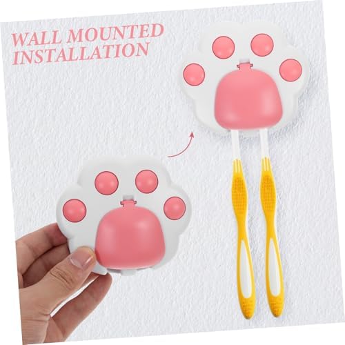 KONTONTY Wall Mounted Electric Toothbrush Holder 1