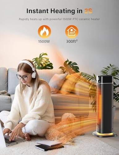 JRD 24 Fast Heating Electric Heater with Remote and Night Light