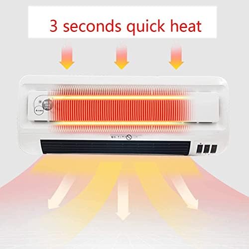 Wangfeng Wall Heater 3 Seconds Fast Heat 4 Speed Options
