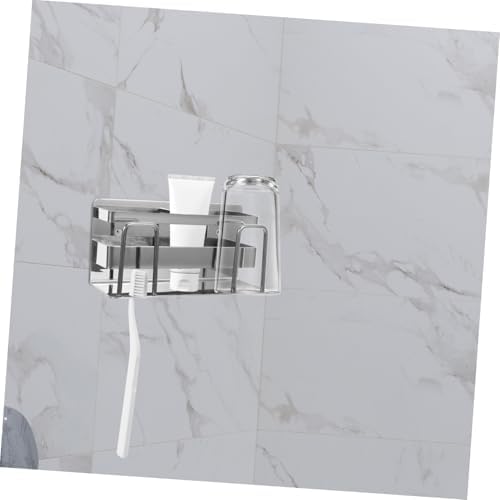 Unomor Space-Saving Toothbrush Holder with Anti-Slip Design