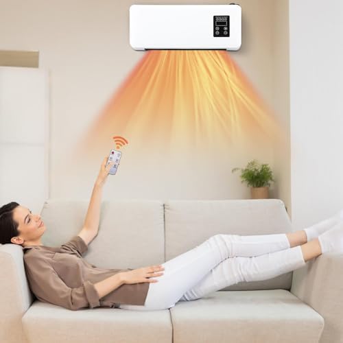 3-in-1 Smart Wall Heater with Remote Control