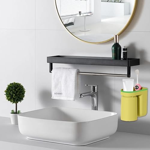 Compact Toothbrush Stand - Space-Saving Bathroom Organizer