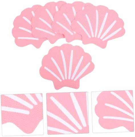 KONTONTY 12pcs Shell Shape Non-Slip Bath Decals
