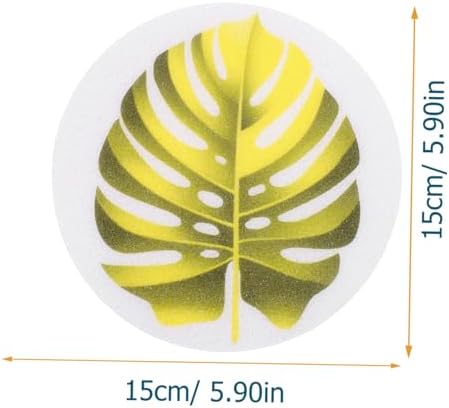KONTONTY Leaf Shape Non-Slip Tub Decals