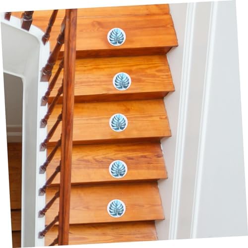 1Set Non-Slip Bathtub Stickers Leaf Design