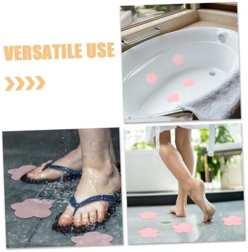 HOMSFOU 20pcs Anti-Slip Shower Stickers