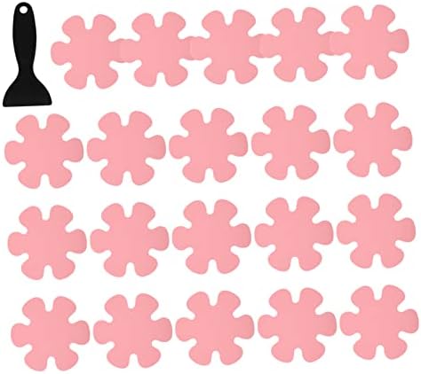 Unomor Non-Slip Bathtub Stickers Snowflake Design 1 Set