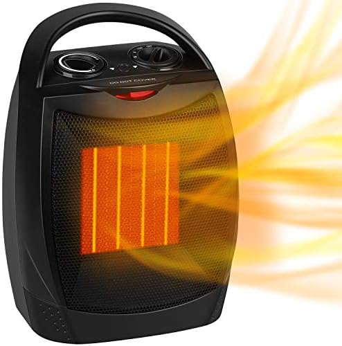 GiveBest 1500W750W Dual Heat Cool Fan Space Heater