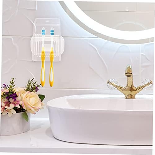 Ciieeo 2-Position Wall-Mounted Toothbrush Holder