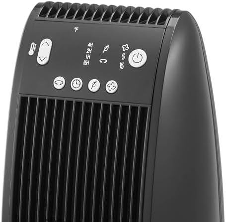 Amazon Basics Oscillating Heater with Remote Control and Safety Features