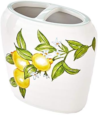 Vern Yip by SKL Home Citrus Grove Toothbrush Holder White 1