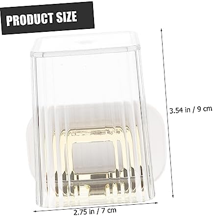 Beatifufu Wall Mount Toothbrush Holder