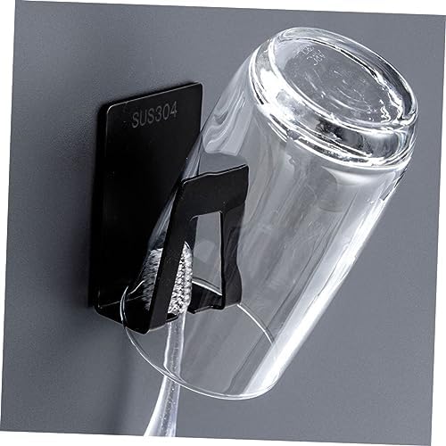 PRETYZOOM Wall-Mounted Toothbrush Holder