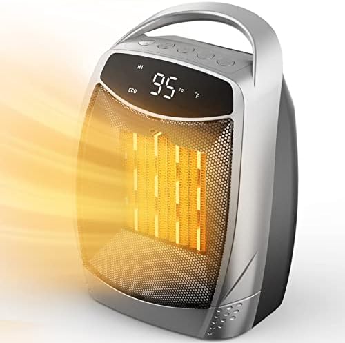 Brightown 1500W Electric Space Heater with 4 Modes and Timer