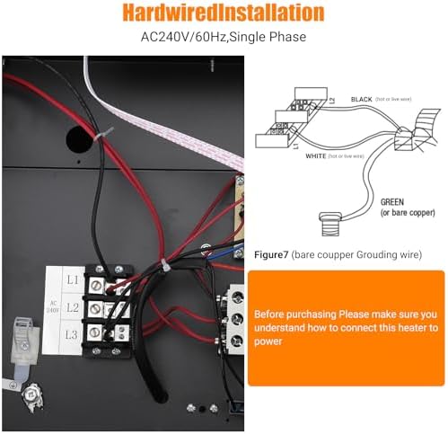 GarveeTech 10000 Watt Garage Heater with Remote Control and 12-Hour Timer
