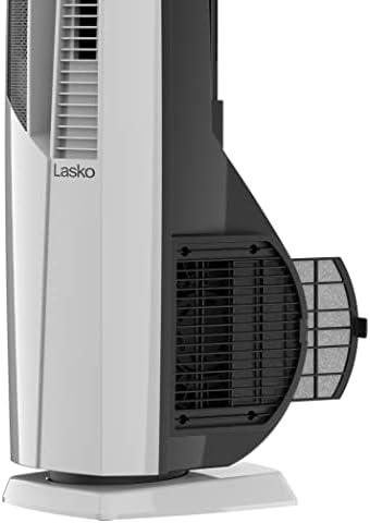 Lasko Oscillating Fan and Heater with Remote 375 Inches White